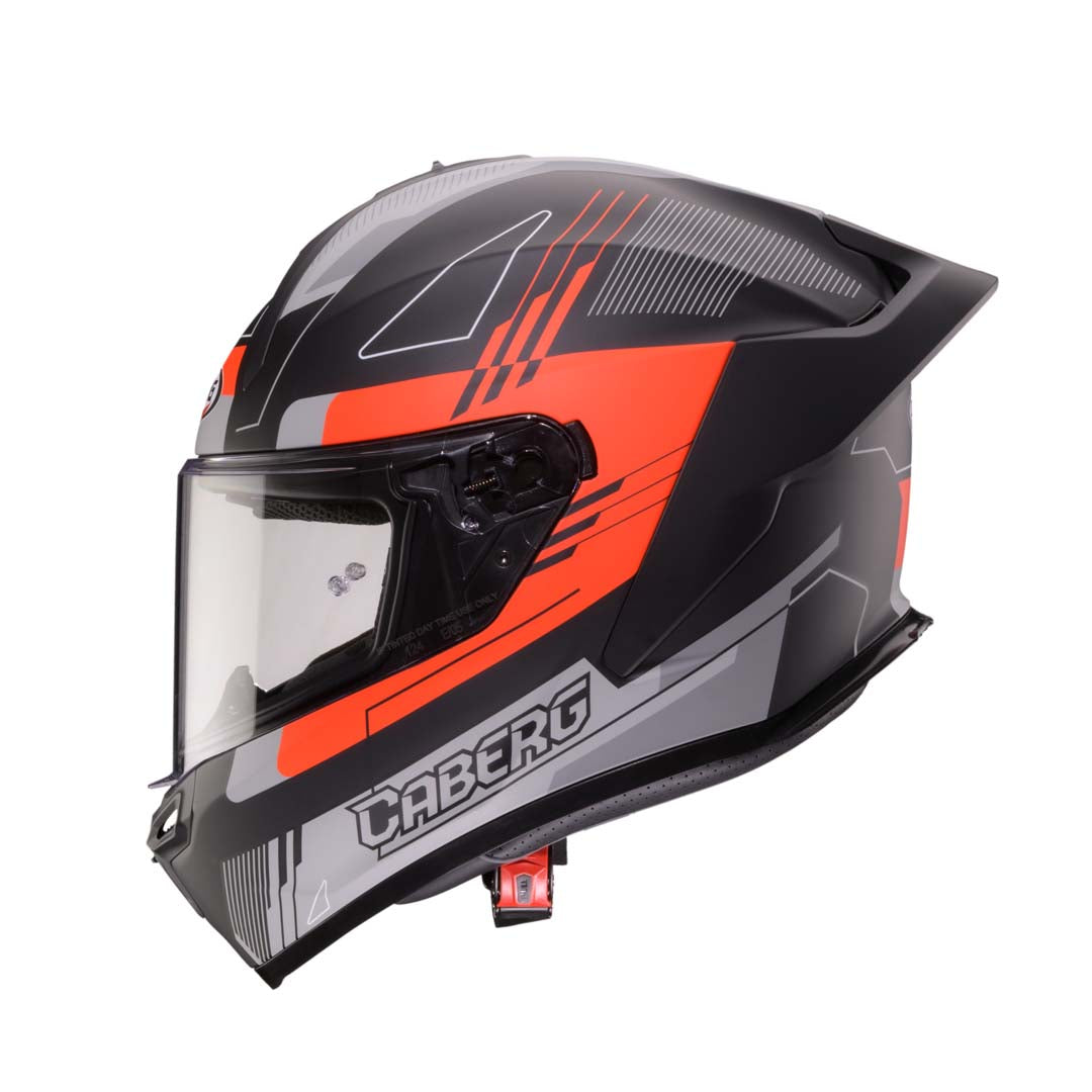 Caberg Roxter Colt Matt Black / Fluo Red / Grey