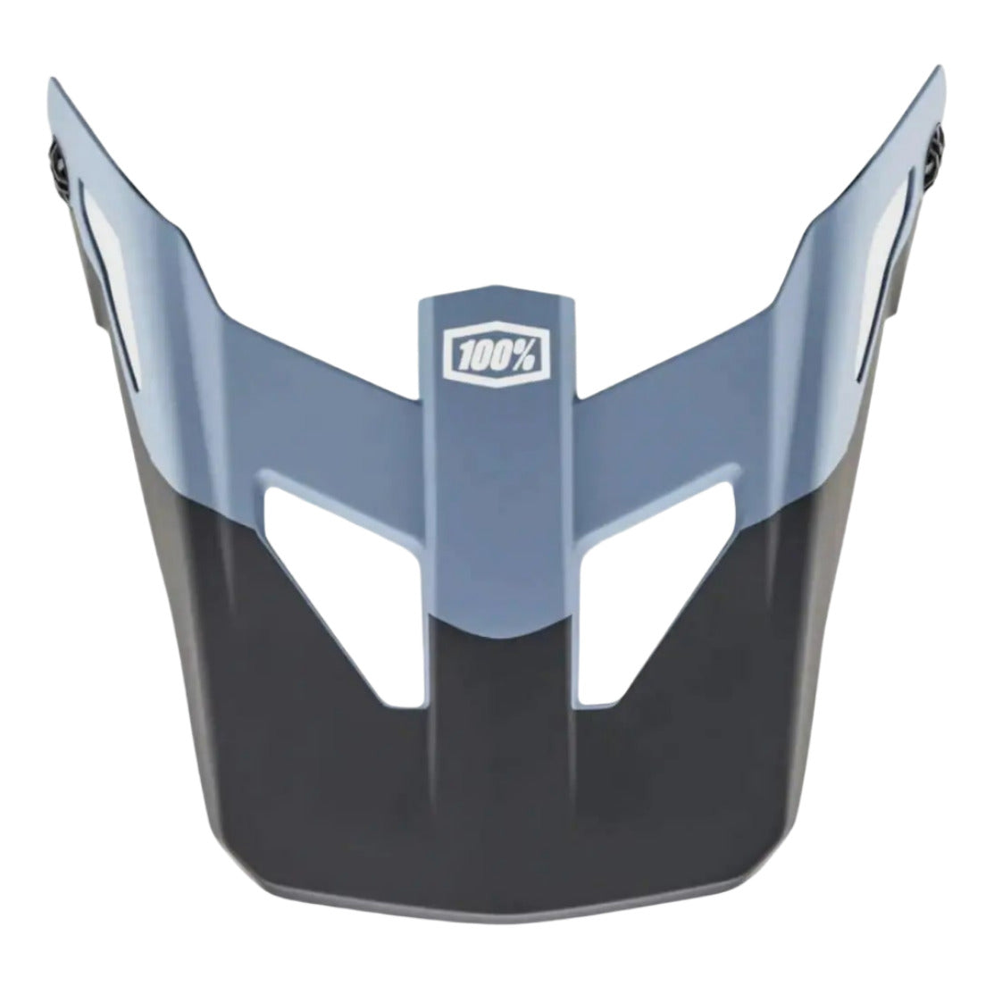 100% Status Youth Replacement Visor Drop / Steel Blue - FREE UK Shipping, FREE 365 Day Returns | Moto Central