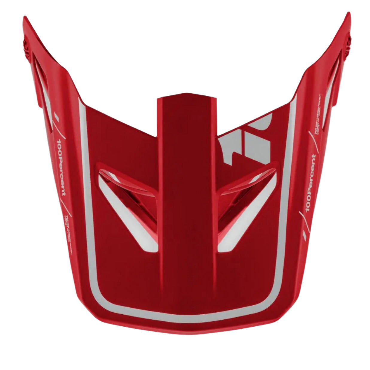 100% Status Replacement Visor Dreamflow Red - FREE UK Shipping, FREE 365 Day Returns | Moto Central