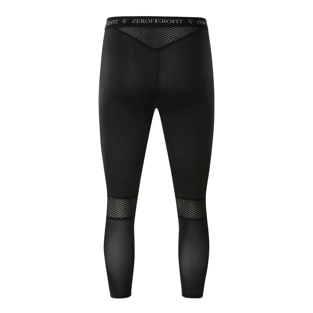 ZeroFit IceSkin Leggings Open Black FREE UK Delivery, FREE 365 Day Returns | Moto Central