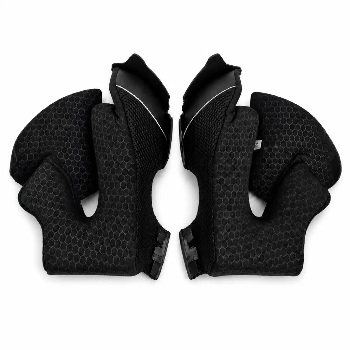Spada Nitride Cheek Pads Black FREE UK Delivery, FREE 365 Day Returns | Moto Central