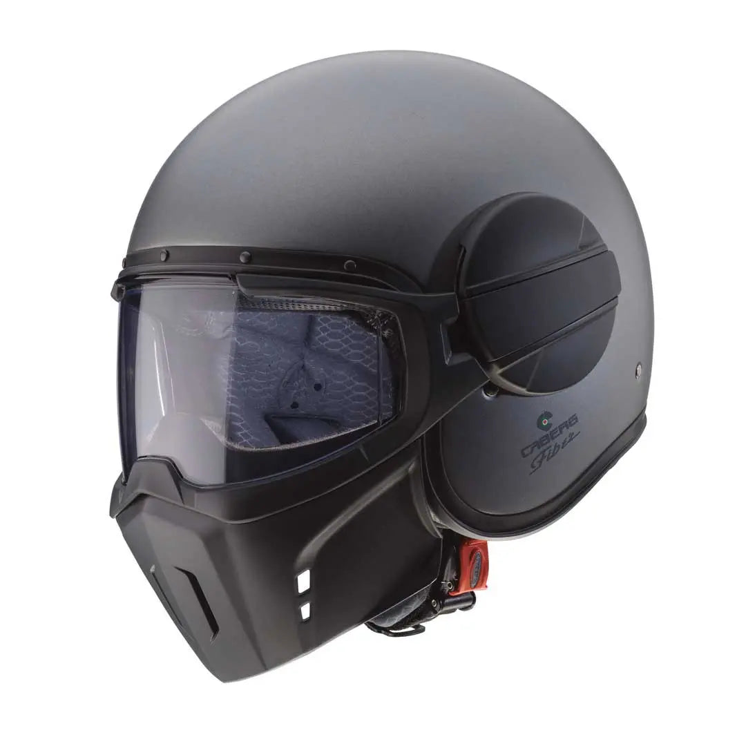 Caberg Ghost X Matt Gun Metal FREE UK Delivery, FREE 365 Day Returns | Moto Central