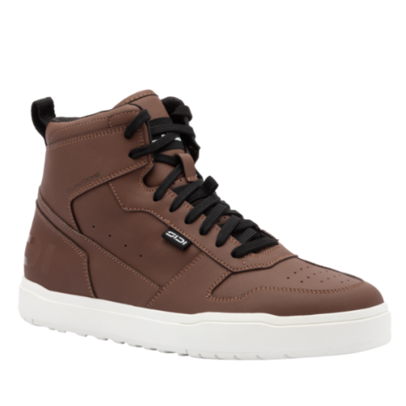 Sidi Lynx Climadome CE Waterproof Short Boots Brown / White FREE UK Delivery, FREE 365 Day Returns | Moto Central