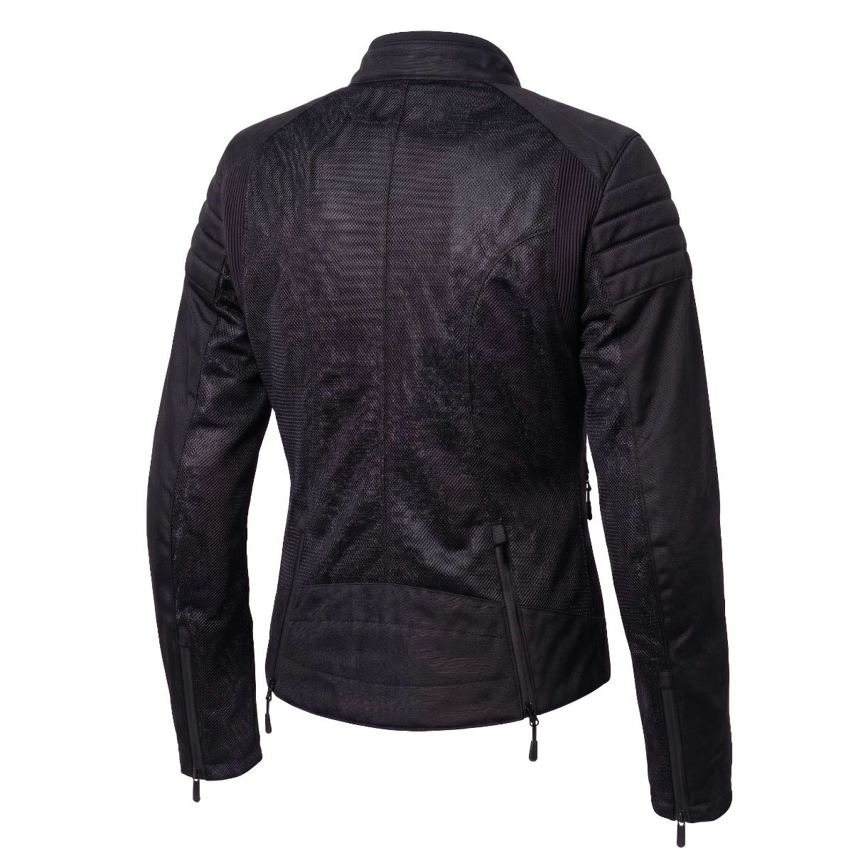 Spada Cafe Air CE Ladies Ventilated Textile Jacket Stealth Black FREE UK Delivery, FREE 365 Day Returns | Moto Central
