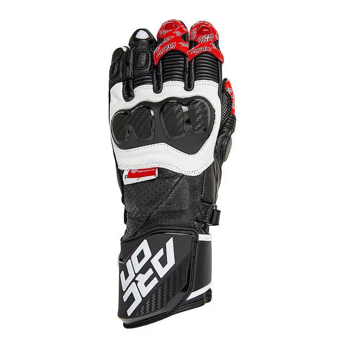 Arc-On 034 RS CE Leather Gloves Black / White / Red