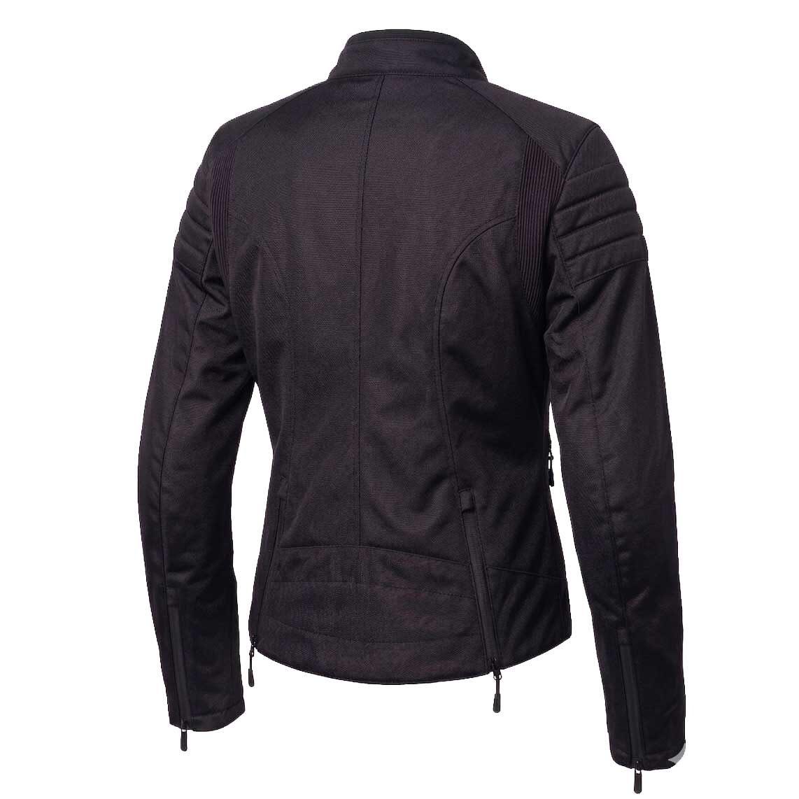Spada Cafe Flux CE Ladies Textile Jacket Stealth Black FREE UK Delivery, FREE 365 Day Returns | Moto Central