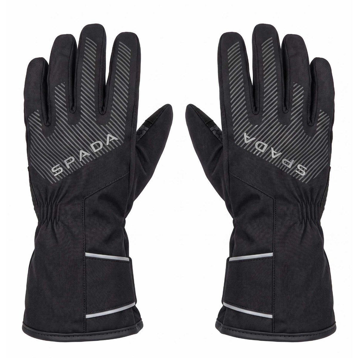 Spada Zephyr CE Waterproof Textile Gloves Stealth Black FREE UK Delivery, FREE 365 Day Returns | Moto Central