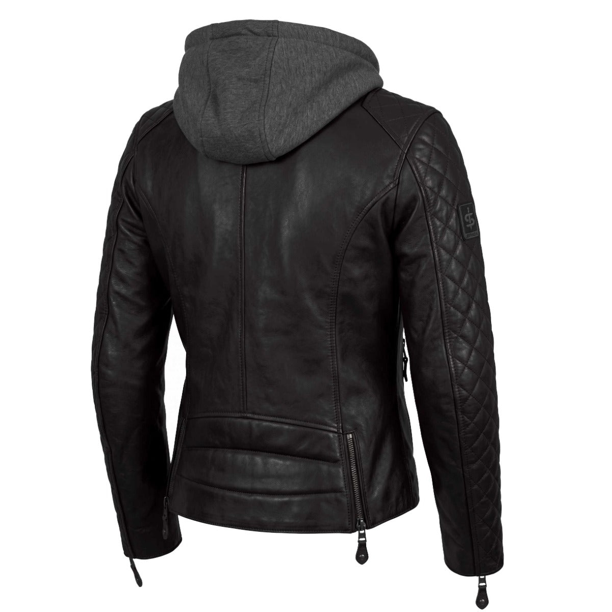 Spada Pulse CE Ladies Leather Jacket Fuel Black FREE UK Delivery, FREE 365 Day Returns | Moto Central