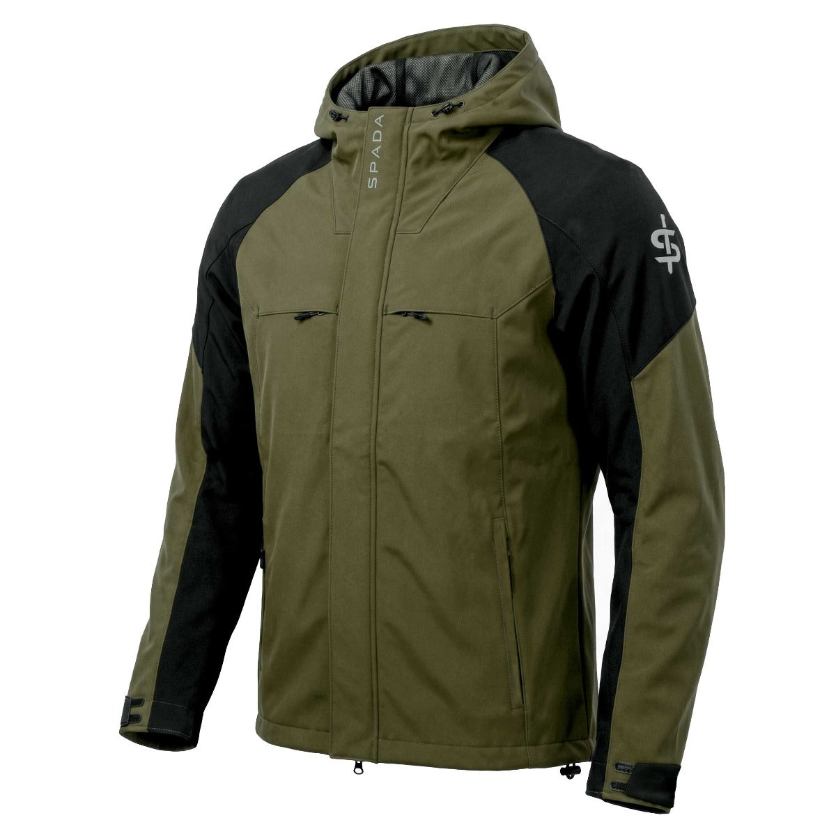 Spada Duel CE Textile Jacket Olive Green / Black FREE UK Delivery, FREE 365 Day Returns | Moto Central