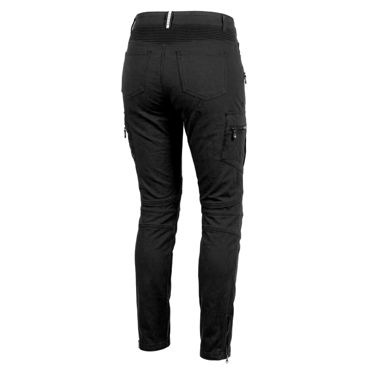 Spada Glide CE Ladies Utility Textile Trouser Fuel Black FREE UK Delivery, FREE 365 Day Returns | Moto Central