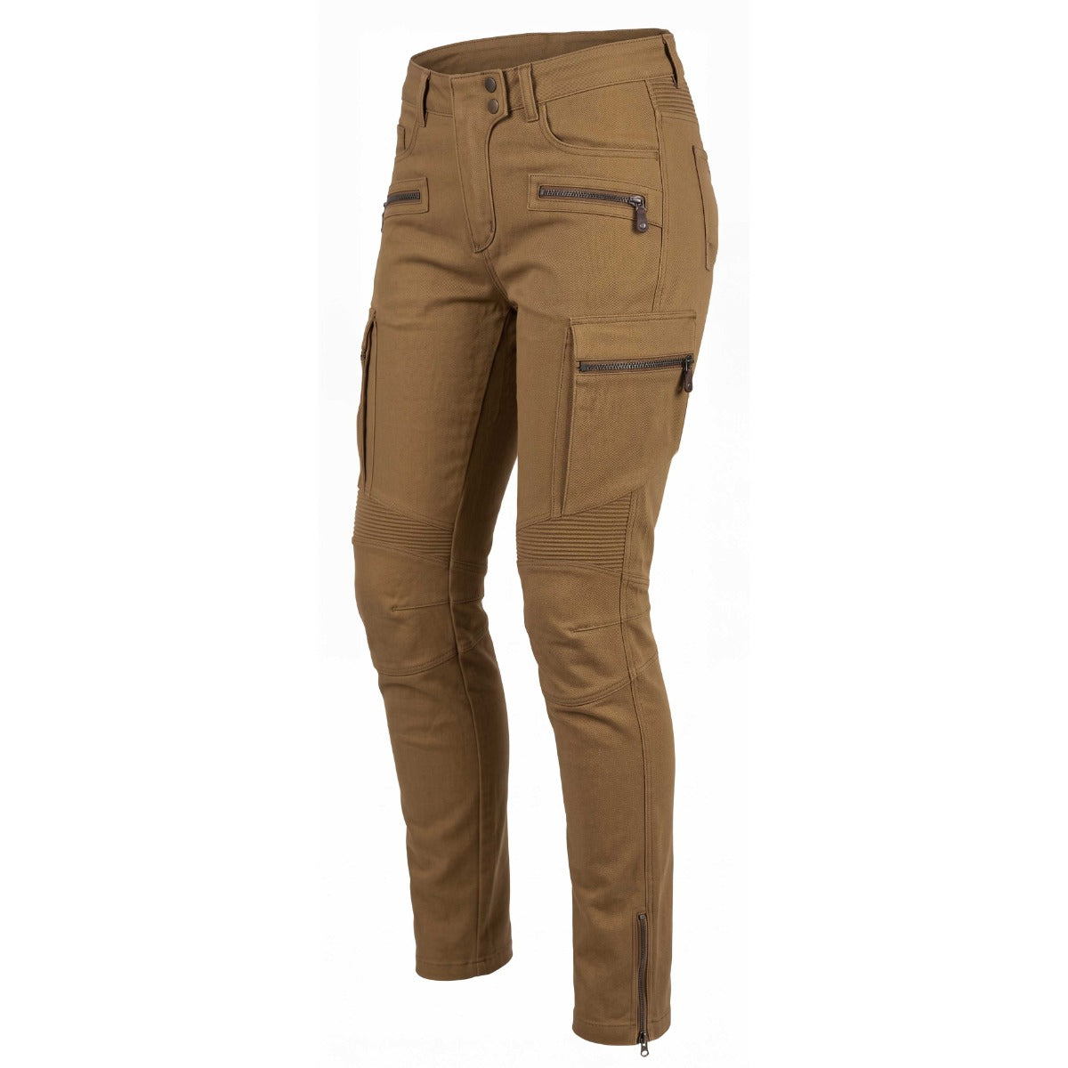 Spada Glide CE Ladies Utility Textile Trouser Dark Tan FREE UK Delivery, FREE 365 Day Returns | Moto Central