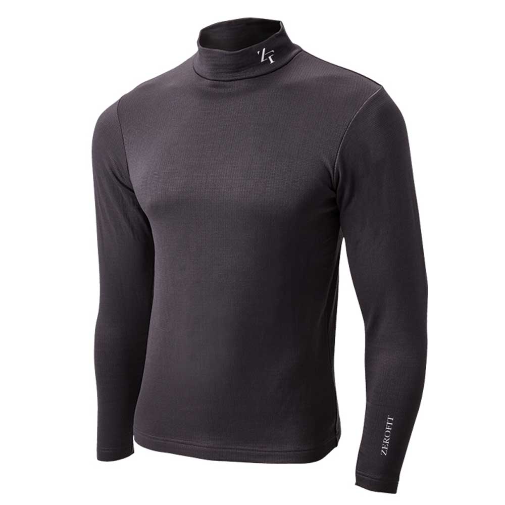 ZeroFit Move Heatrub Long Sleeves Base Layer T-Shirt Grey FREE UK Delivery, FREE 365 Day Returns | Moto Central