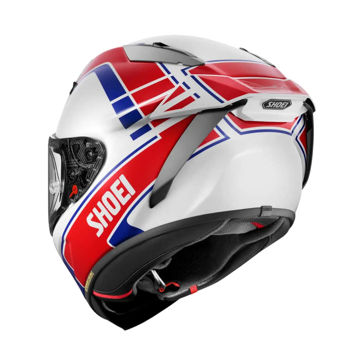 Shoei X-SPR Pro Gardner TC1 White / Red / Blue FREE UK Delivery, FREE 365 Day Returns | Moto Central