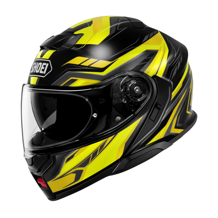 Shoei Neotec 3 Voryx TC-3 Yellow / Black FREE UK Delivery, FREE 365 Day Returns | Moto Central
