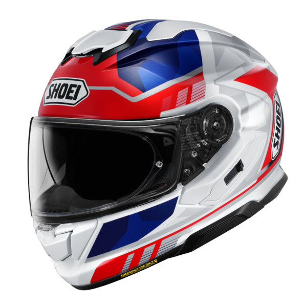 Shoei GT-Air 3 Boldaro TC-10 White / Blue / Red FREE Delivery & Return