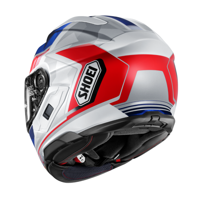 Shoei GT-Air 3 Boldaro TC-10 White / Blue / Red FREE UK Delivery, FREE 365 Day Returns | Moto Central