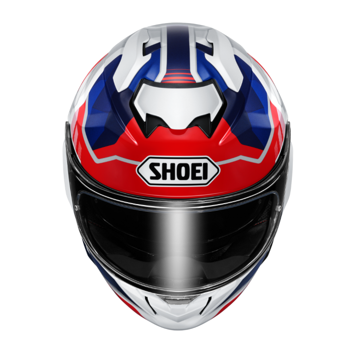 Shoei GT-Air 3 Boldaro TC-10 White / Blue / Red FREE UK Delivery, FREE 365 Day Returns | Moto Central