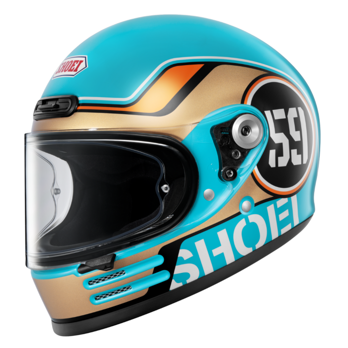 Shoei Glamster 06 Canyon Runner TC-2 Blue FREE UK Delivery, FREE 365 Day Returns | Moto Central
