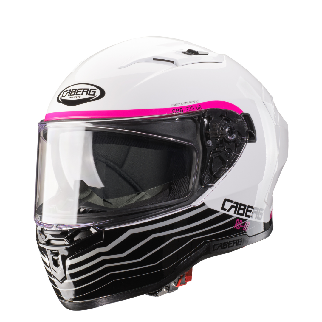 Caberg Gladio Wave White / Black / Fuchsia