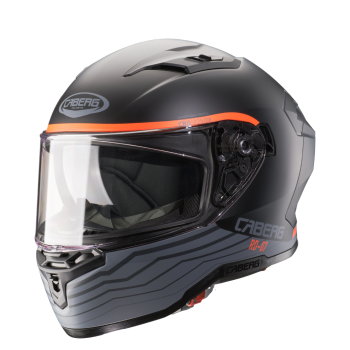 Caberg Gladio Wave Matt Black / Grey / Fluo Orange