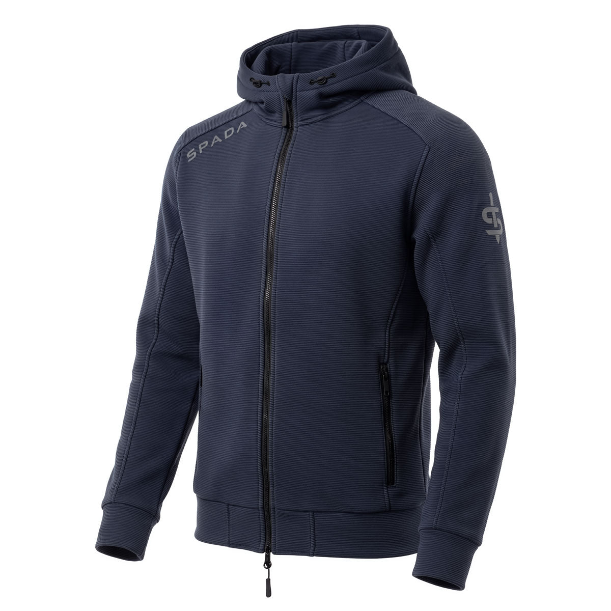 Spada Blade CE Zip Up Hoodie Stormy Blue FREE UK Delivery, FREE 365 Day Returns | Moto Central