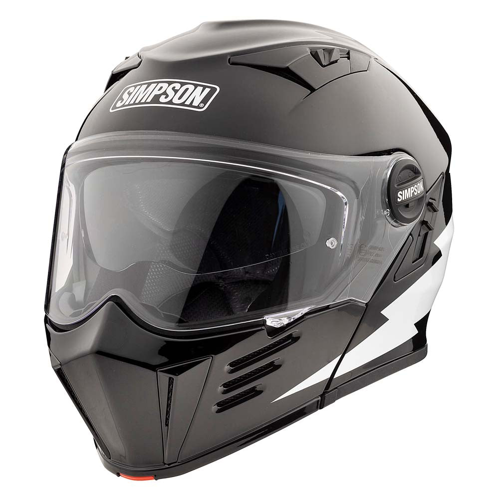 Simpson Darksome Hellfire Black / White