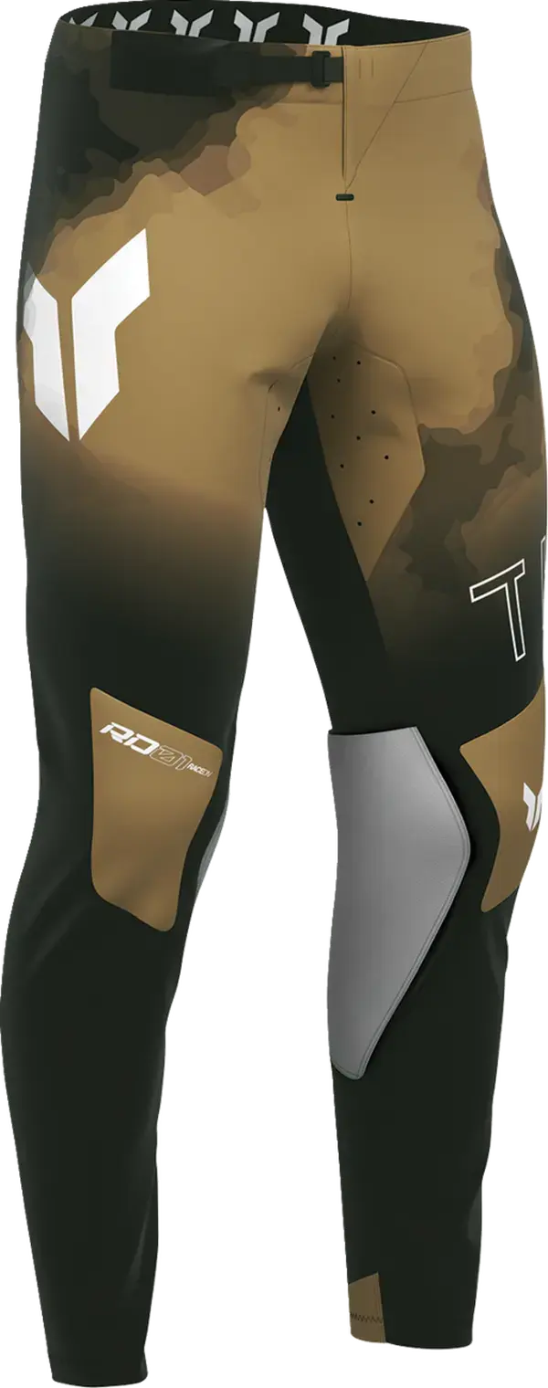 Thor Sportmode Carbon MX Textile Trouser Black / Copper - FREE UK Shipping, FREE 365 Day Returns | Moto Central