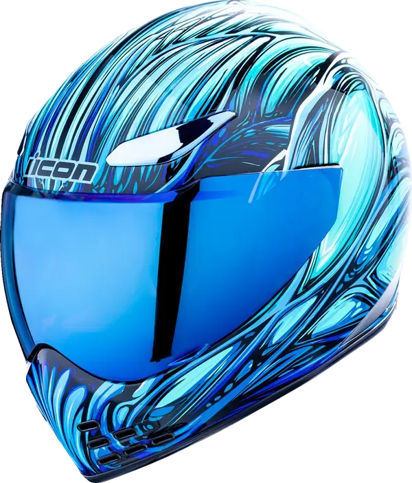 Icon Domain Nouveau Blue - FREE UK Shipping, FREE 365 Day Returns | Moto Central