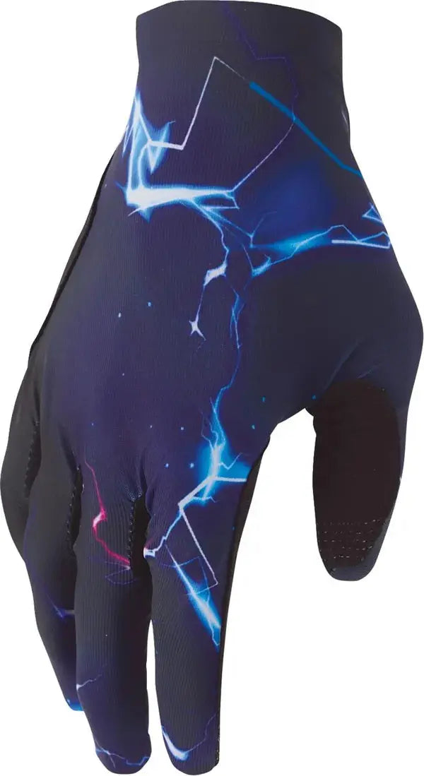 Thor Sportmode Surge Textile Gloves Black / Blue - FREE UK Shipping, FREE 365 Day Returns | Moto Central