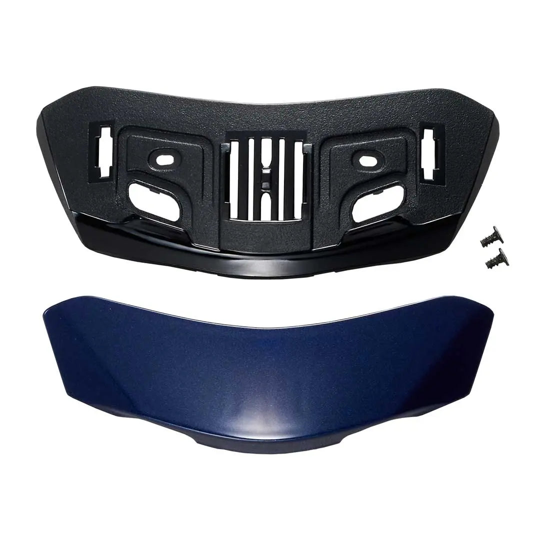 Shoei NXR2 Front Air Intake Dark Metallic Blue FREE UK Delivery, FREE 365 Day Returns | Moto Central