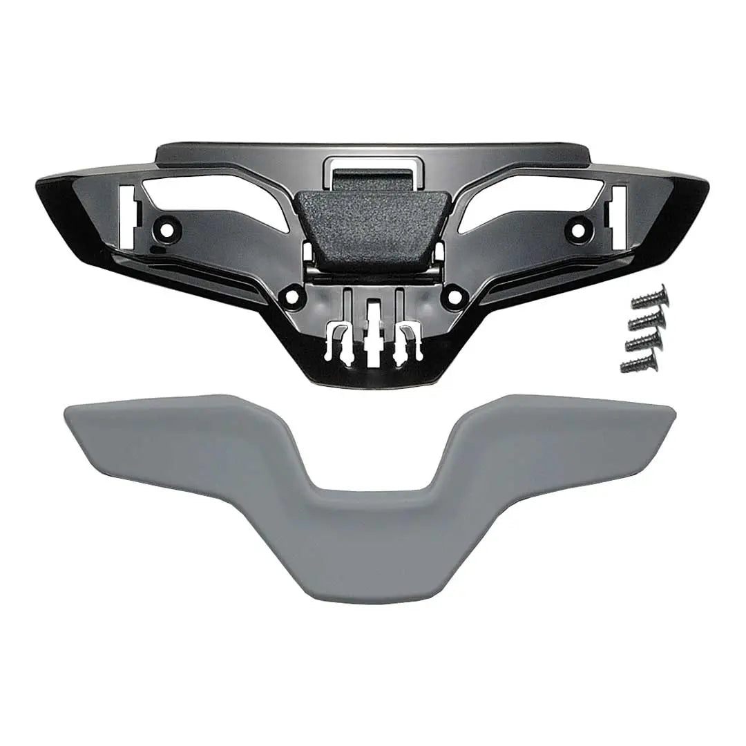Shoei NXR2 Lower Air Intake Matt Basalt Grey FREE UK Delivery, FREE 365 Day Returns | Moto Central