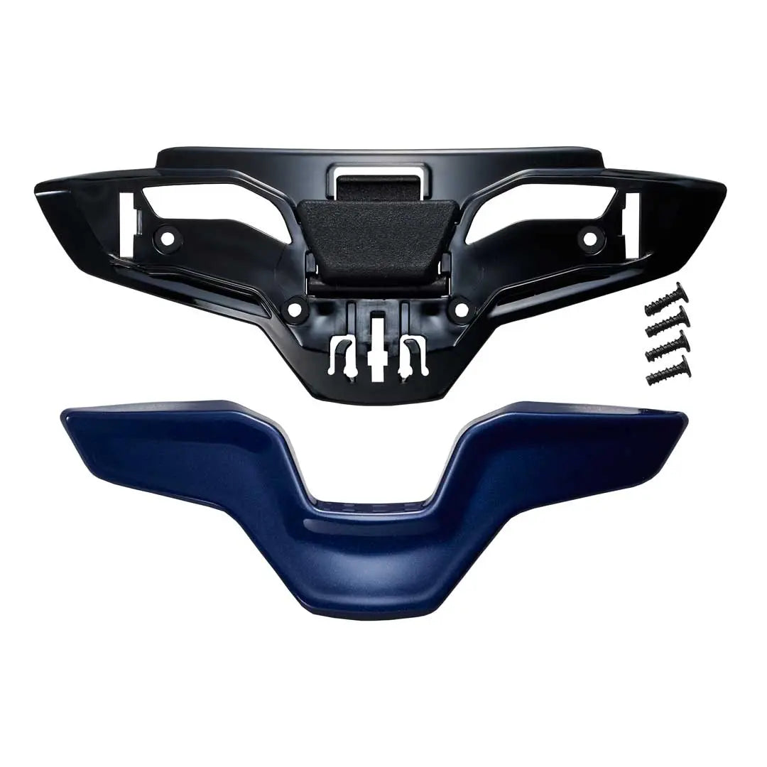 Shoei NXR2 Lower Air Intake Dark Metallic Blue FREE UK Delivery, FREE 365 Day Returns | Moto Central