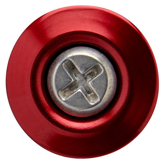 Biltwell Helmet Gen 2 Hardware Kit Red pivot washer and screw close-up