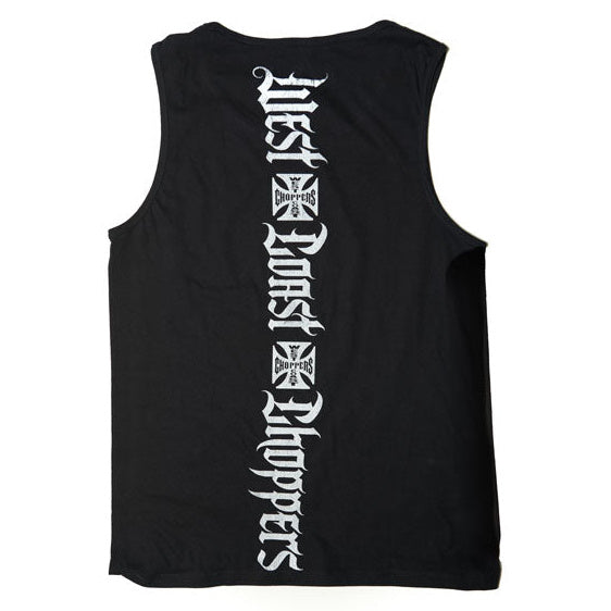 West Coast Choppers Classic Tank Top Black - alternate product view