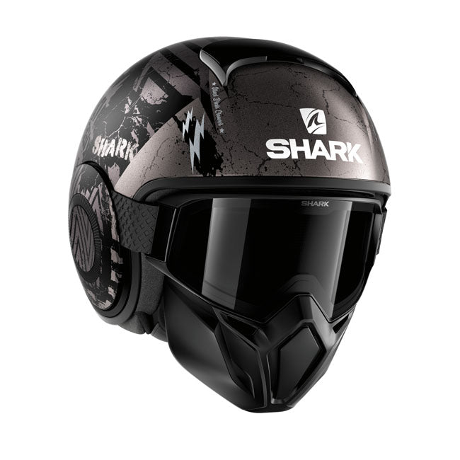 Shark Street Drak Crower Matt Black / Silver