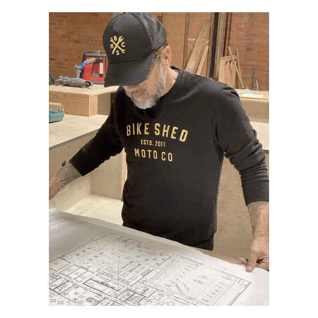 Bike Shed Moto Co Sweatshirt Black
