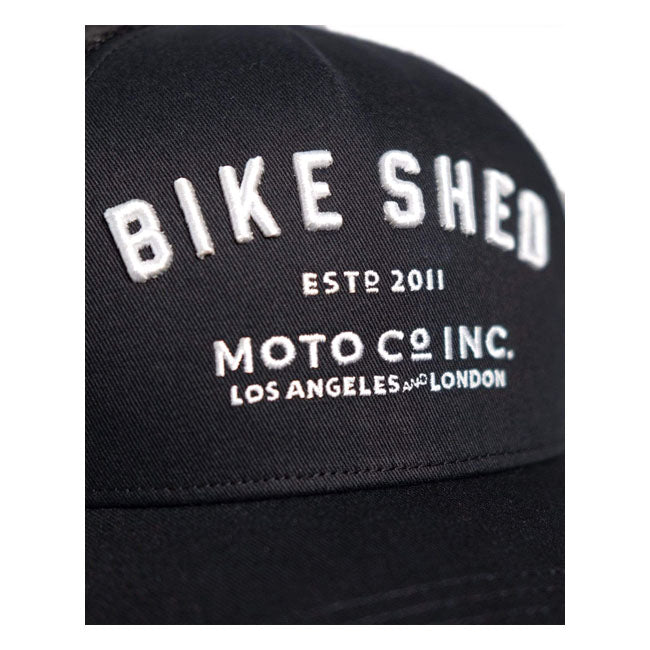 Bike Shed ESTD Trucker Cap Black