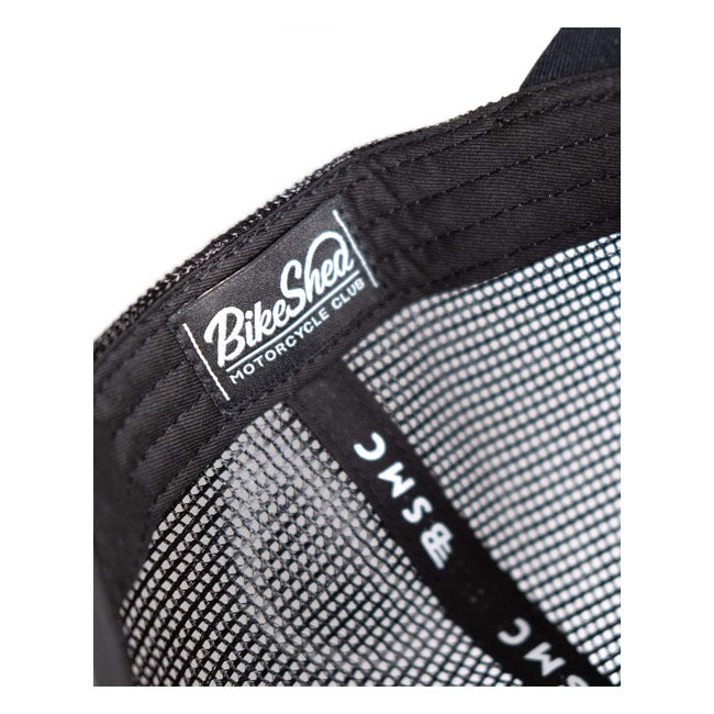 Bike Shed ESTD Trucker Cap Black