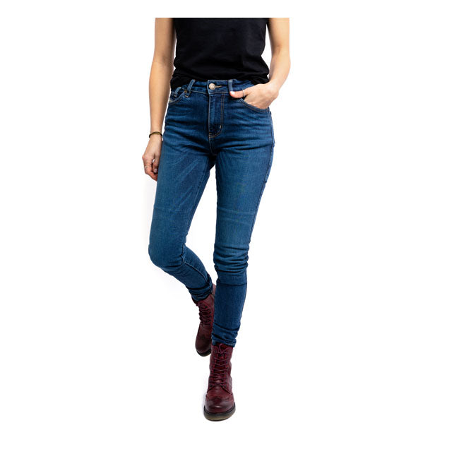 John Doe Luna High Mono Ladies Jeans Indigo