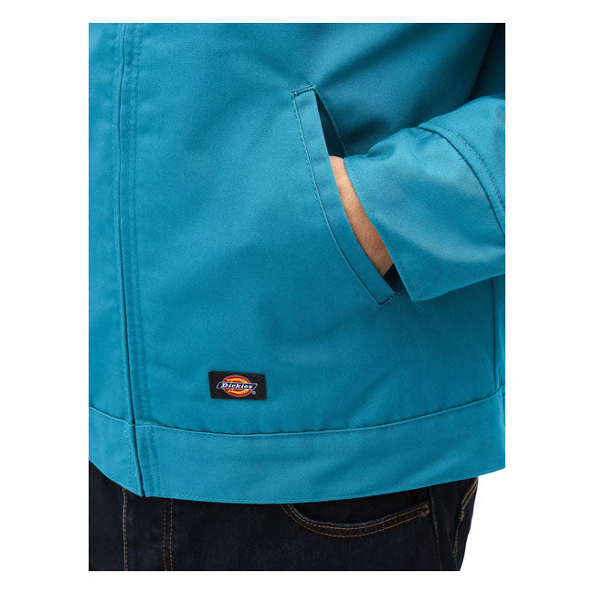 Dickies Lined Eisenhower Jacket Coral Blue