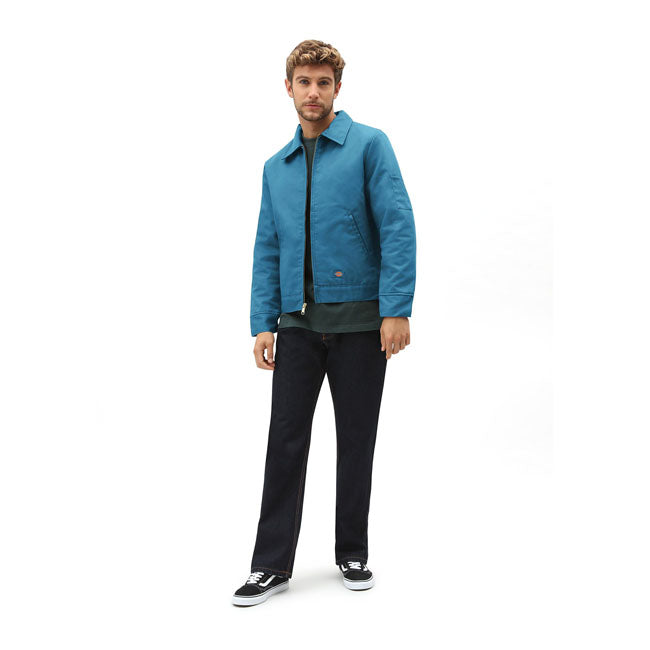 Dickies Lined Eisenhower Jacket Coral Blue