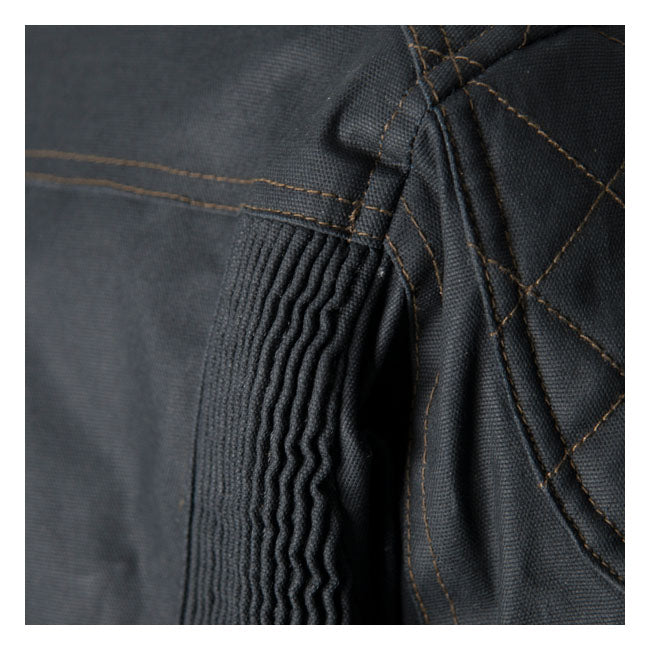 ByCity Belfast Waxed Jacket Black