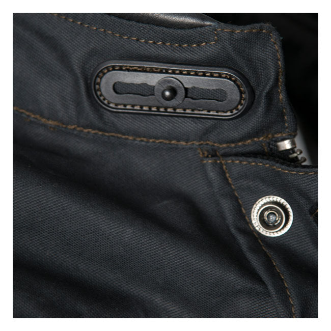 ByCity Belfast Waxed Jacket Black