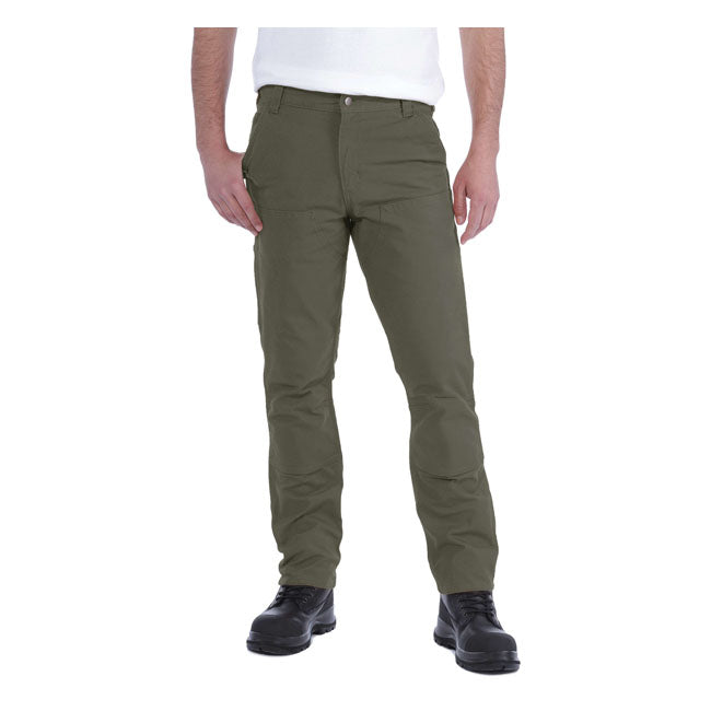 Carhartt Work Trouser Stretch Duck Double Front Tarmac