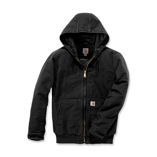 Carhartt Washed Duck Insulated Active Jacket Black
