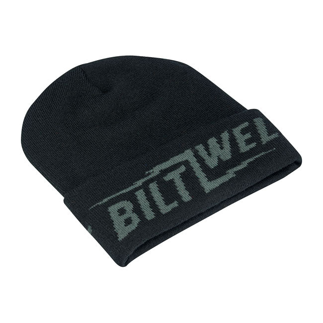 Biltwell Woven Bolts Beanie Black