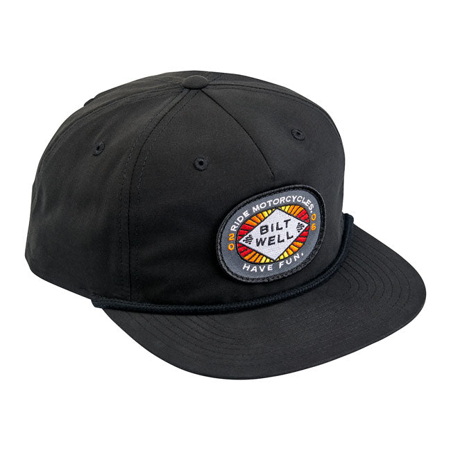 Biltwell RMHF 2 Snap Back Cap Black