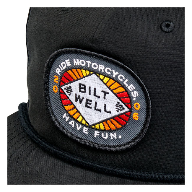 Biltwell RMHF 2 Snap Back Cap Black