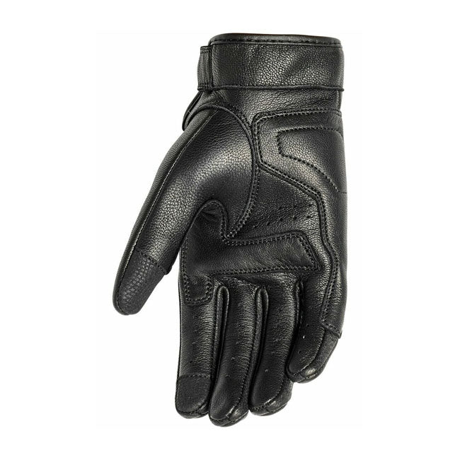 Roland Sands Design Bonnie Leather Ladies Gloves Black