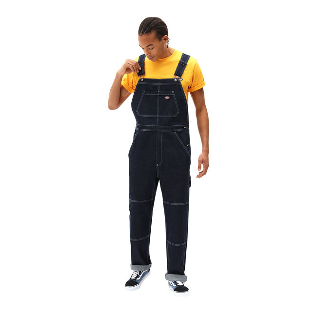 Dickies Oronoco Bib Overall Rinsed Blue